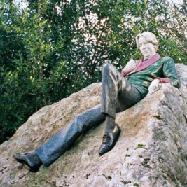 Estatua de Oscar Wilde en Dublín