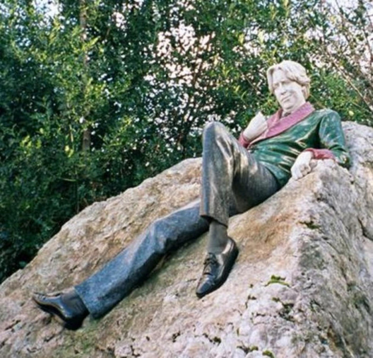 Estatua de Oscar Wilde en Dublín